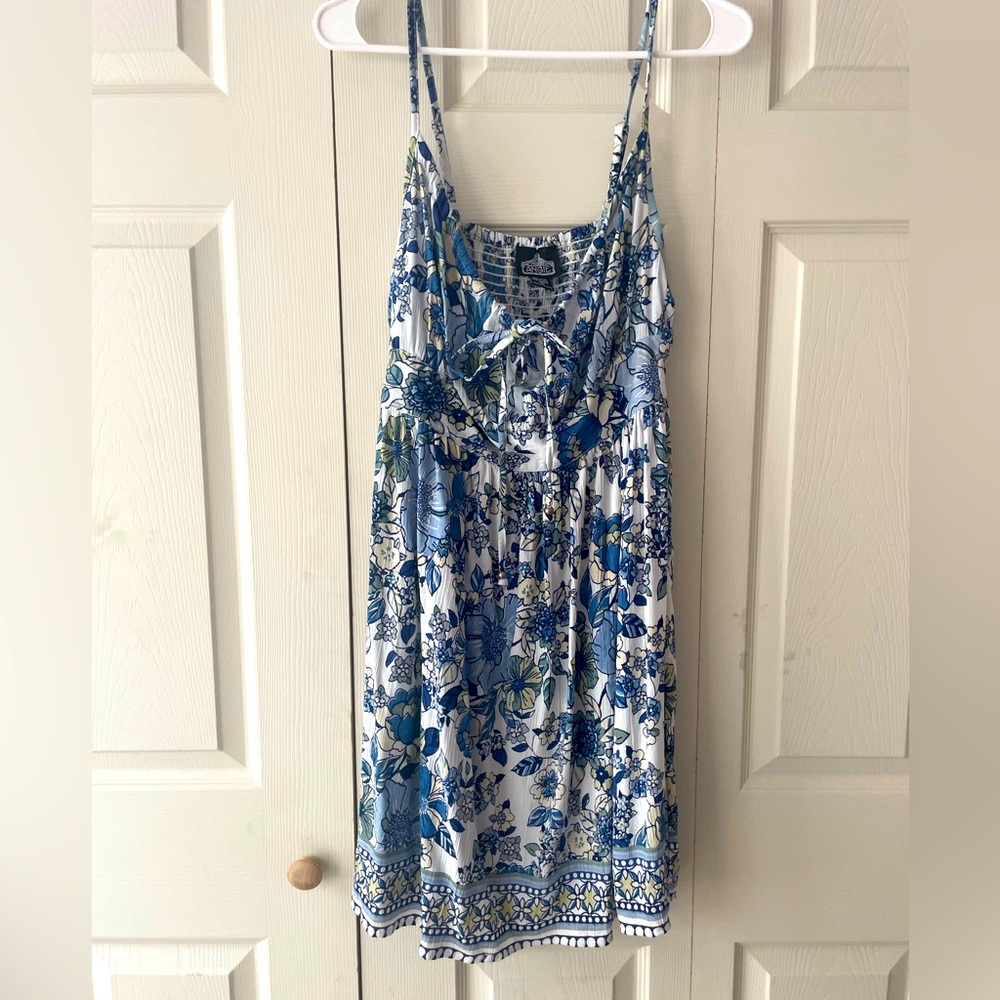 Blue Floral Dress